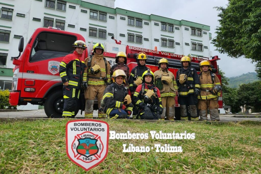 Bomberos Líbano realiza entrenamiento bajo estándares internacionales.